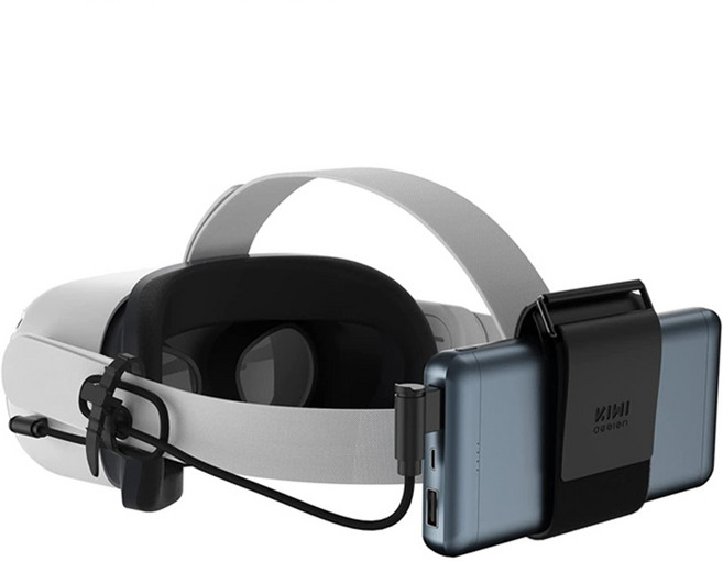 업마켓 오큘러스퀘스트2 악세사리 보조배터리 홀더 스트랩 키위, 1개