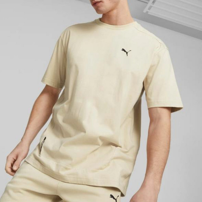 PUMA 男款 RAD CAL T恤_RAD/CAL TEE_米色_67570488