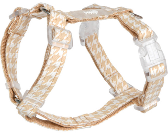 캐츠피아 고양이 마우저 사이즈 조절 하네스 H형 HH9516, 베이지, 1개