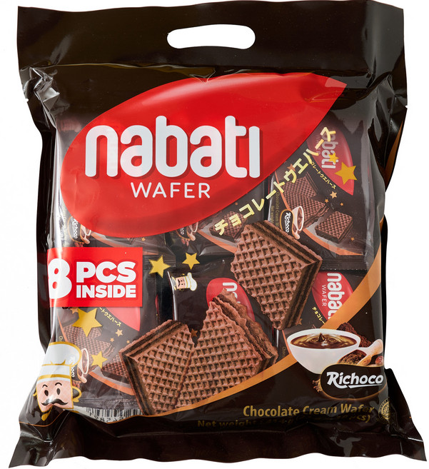 나바티 초콜릿 웨이퍼 18p, 414g, 1개