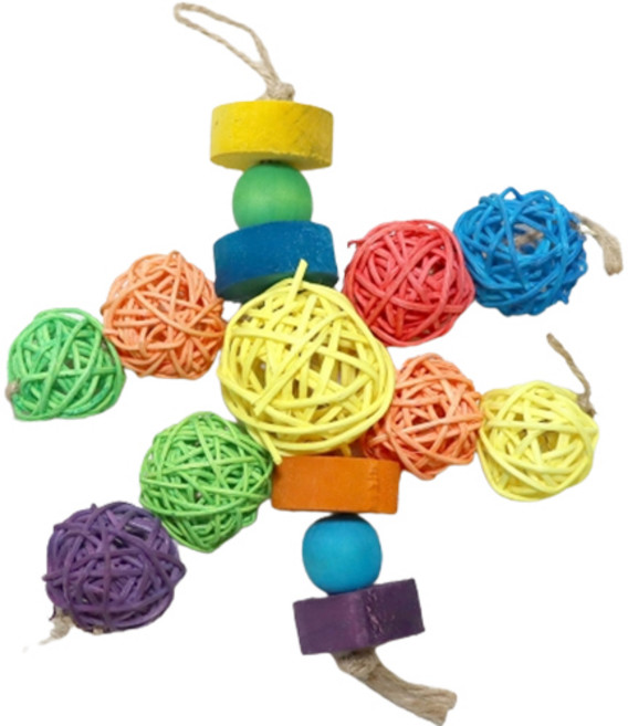 리프패럿 별모양 알사탕 장난감 SA00202, 혼합색상, 1개