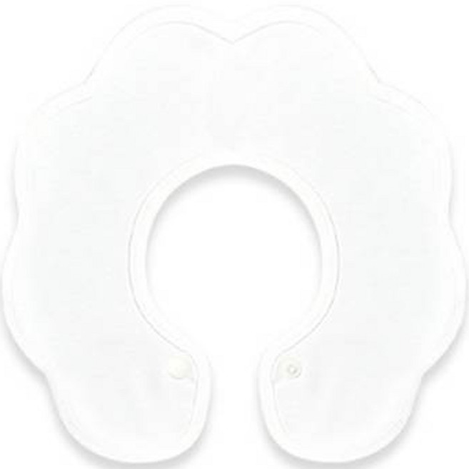 베이키즈 롤링 턱받이, 22무지아이보리, 1매, 1개