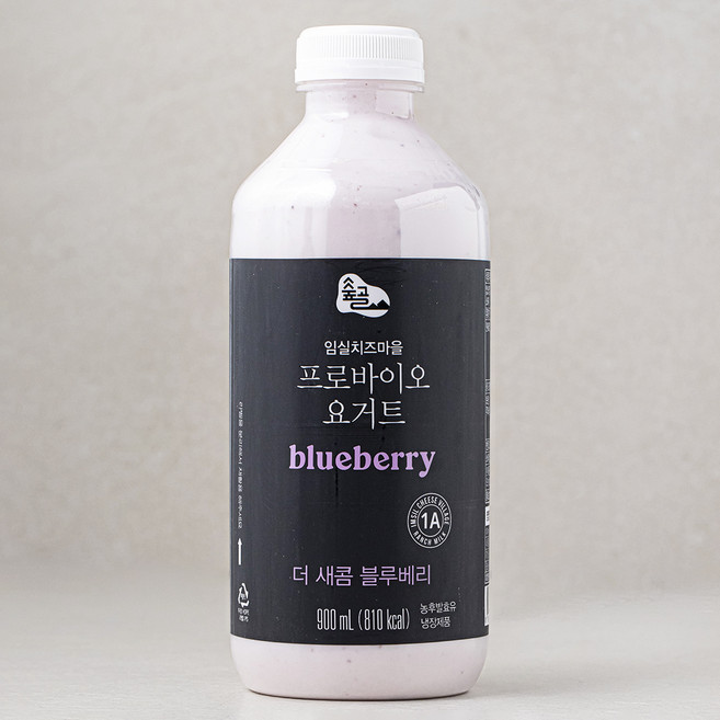 숲골 임실치즈마을 프로바이오 요거트 블루베리, 900ml, 1개입, 1개