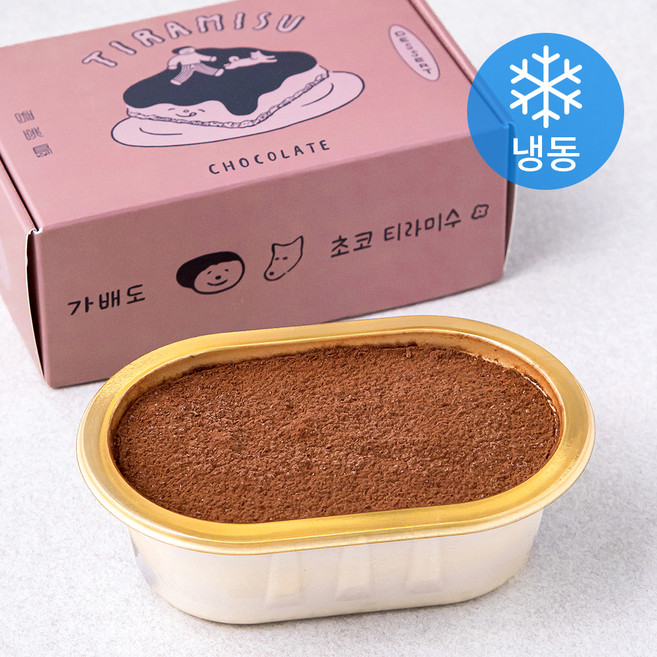 가배도 초코 티라미수 (냉동), 120g, 1개입, 1개
