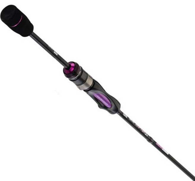 아부가르시아 케이지필드 랩터XT 해상 좌대 실내 낚시터 낚시대 CFRS-160XT, 블랙 + 퍼플