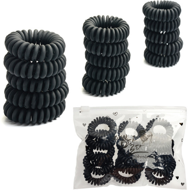 링하나 홀 스프링 머리끈 RK54 15p