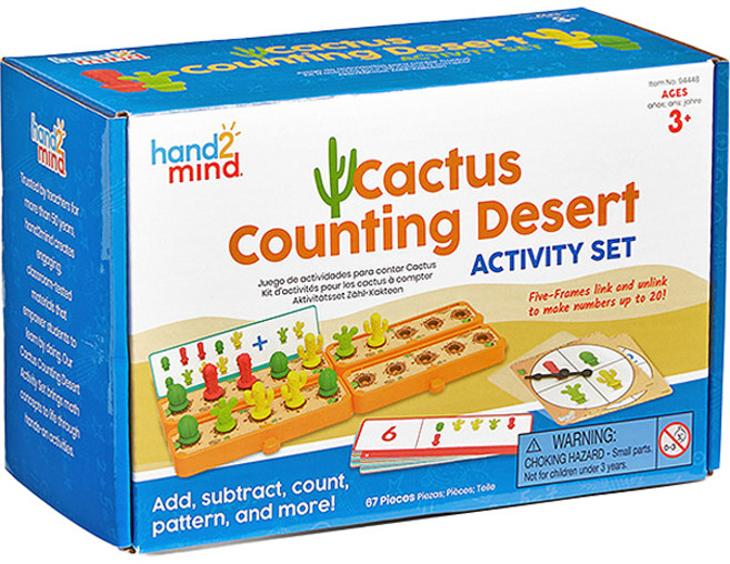 핸드투마인드 러닝리소스 선인장 수세기 세트 IN94448, 1세트