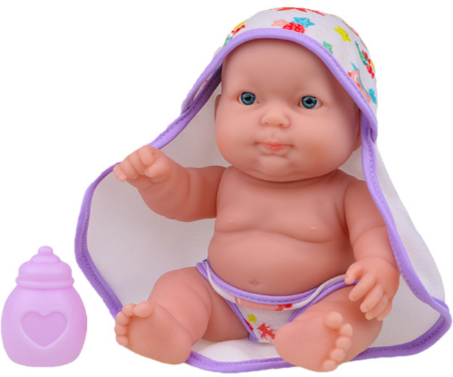베렝구어 미니 목욕놀이 아기인형 16822, 가운 무표정, 1개