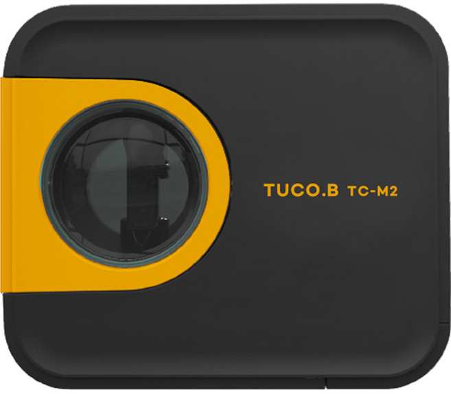 투코비 코마 휴대용 자동 연필깎이 TC-M2, 오렌지, 1개