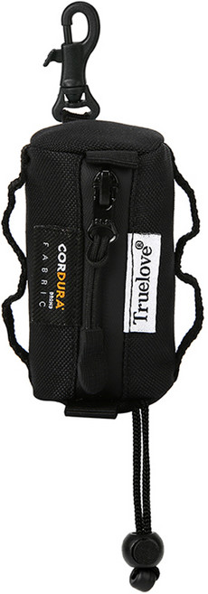 트루러브 강아지 배변봉투 케이스 TLB2012, 블랙, 1개입, 1개