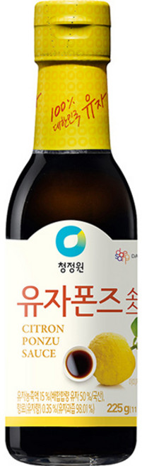 청정원 유자폰즈 소스, 1개, 225g