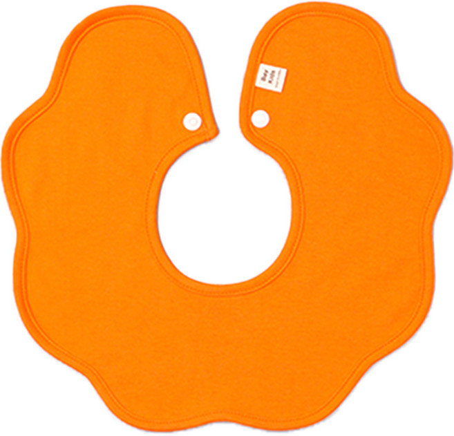 베이키즈 빅롤링 턱받이, 2오렌지, 1개, 1개
