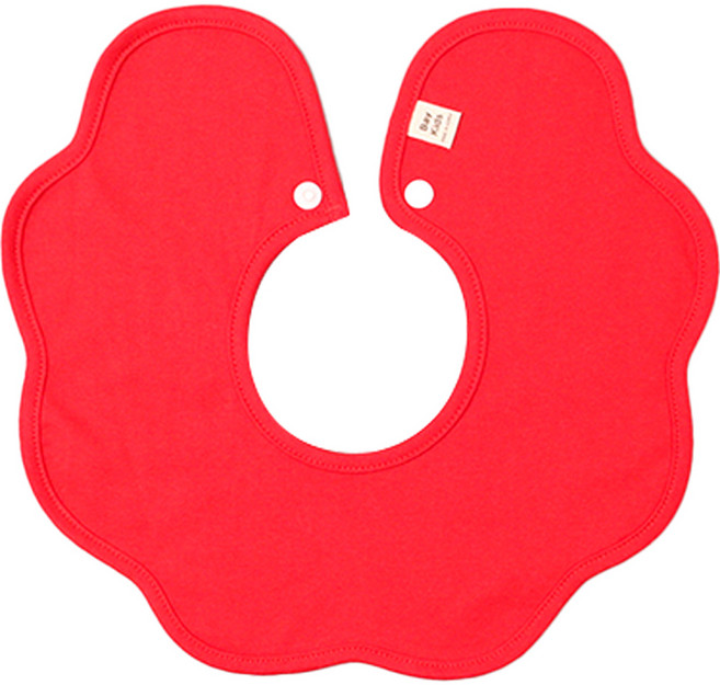 베이키즈 빅롤링 턱받이, 7레드, 1개입, 1개