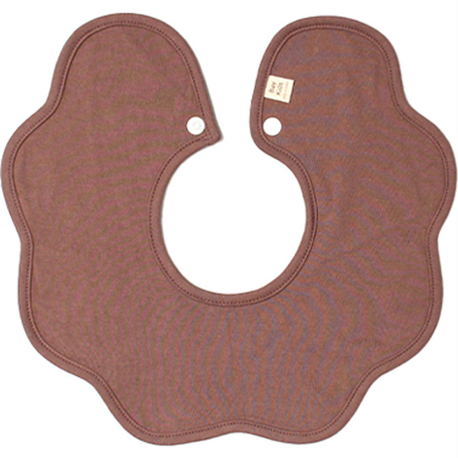 베이키즈 빅롤링 턱받이, 8코코아, 1개, 1개