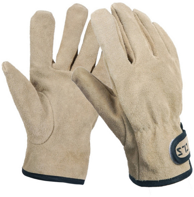 디모어 아웃도어 캠핑용 바베큐 장갑 양손 카키, 1세트