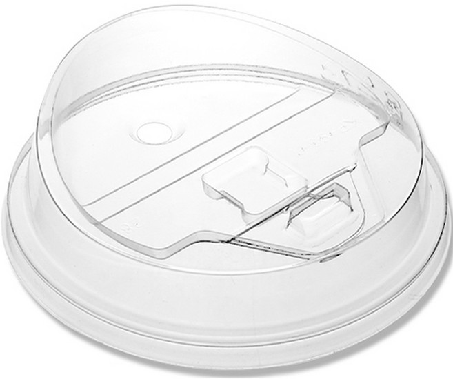 스완 일회용 PET 아이스 테이크아웃 컵뚜껑 92mm, 머그리드형, 100개입, 1개