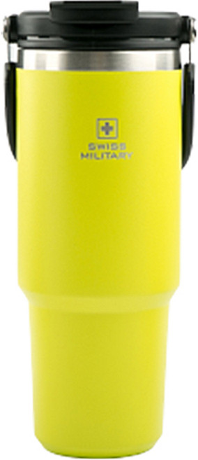 스위스밀리터리 대용량 보온 보냉 듀오 텀블러 OKK-TKD900, 라임, 900ml, 1개