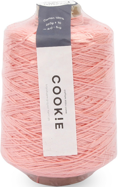 브랜드얀 쿠키코튼 미니콘, 15 피치핑크, 1개