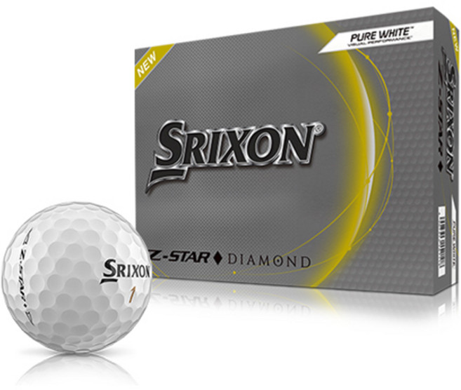 스릭슨 지스타8 다이아몬드 골프공 3피스 12p, 1개, 12개입, 화이트