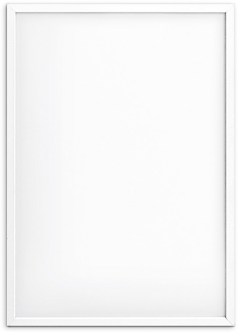 서프푸 액자 프레임, 화이트, 1개