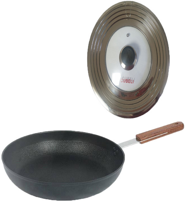 에코라믹 인덕션 오슬로 28 후라이팬 세트 2개, 후라이팬 + 멀티뚜껑, 혼합색상, 1개