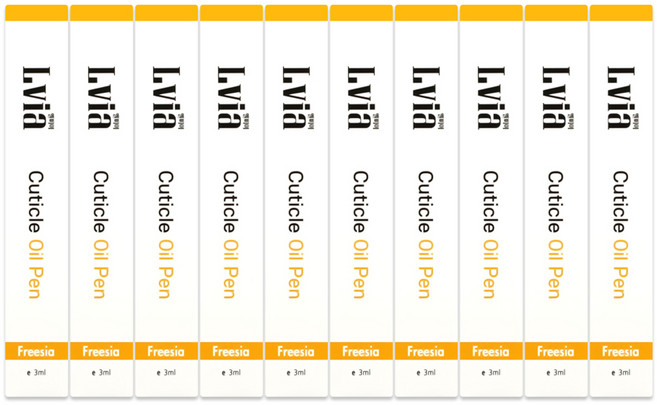 엘비아 큐티클 오일펜 프리지아, 10개, 3ml