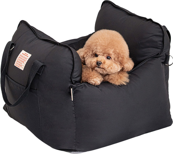 바잇미 강아지 타다백 카시트, 매트블랙, 1개