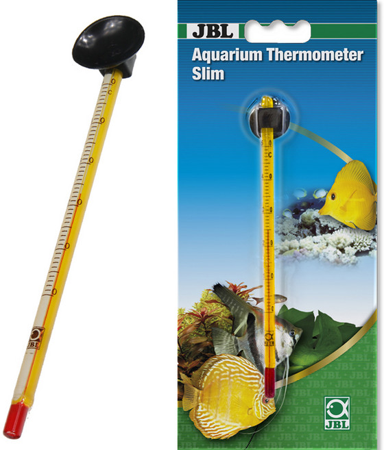 JBL 관상어 아쿠아리움 어항 슬림 온도계, 1개