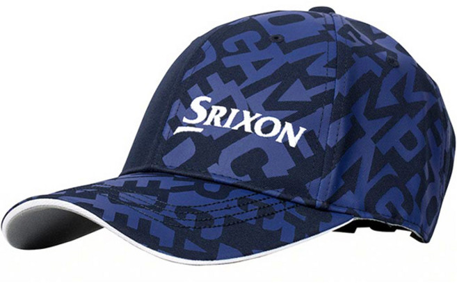 SRIXON Dunlop 休閒高爾夫球帽 SHM 21081I, 藍色