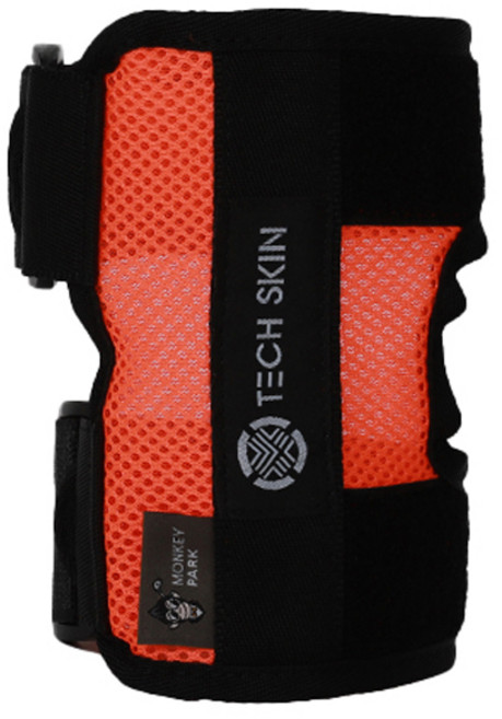 테크스킨 멍키팍의 매직 골프 엘보우 트레이너 팔꿈치 틱톡, 네온오렌지
