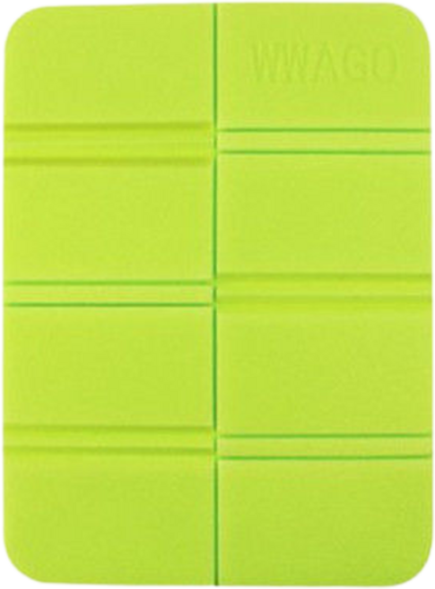 피드 접이식 휴대용 캠핑 매트, 애플그린