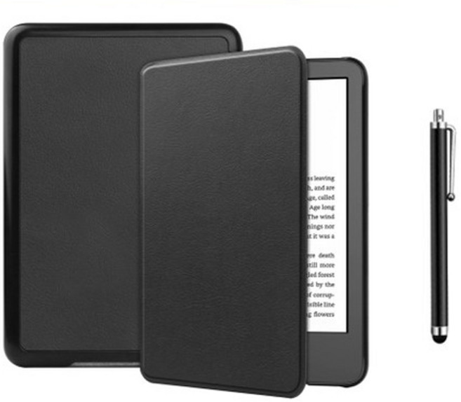 북커버 플립 케이스, BLACK