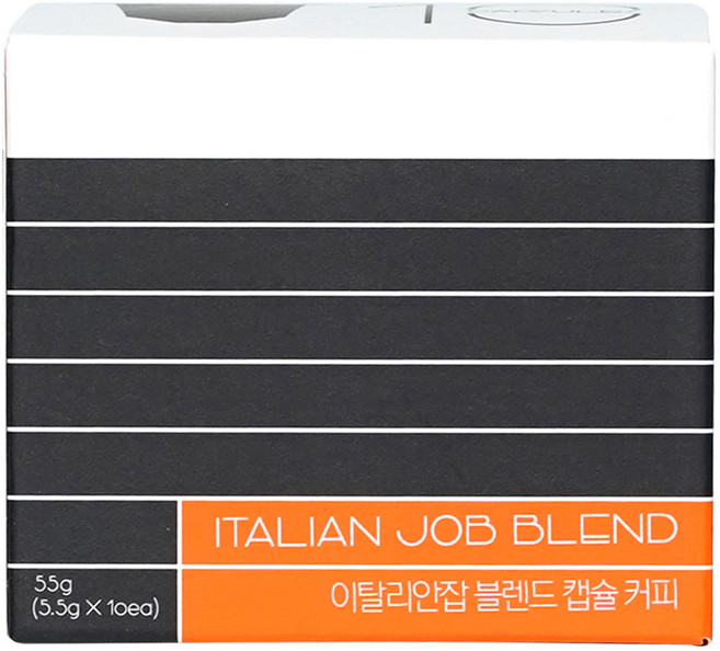 엘카페 이탈리안잡 블렌드 캡슐커피, 5.5g, 10개입, 1개