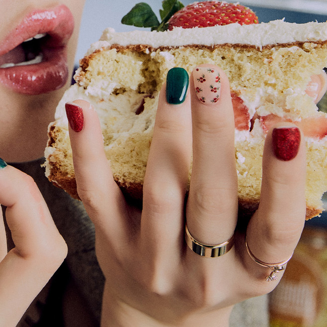 오호라 젤스트립 네일 30p 세트, 어바웃루돌프, 1개