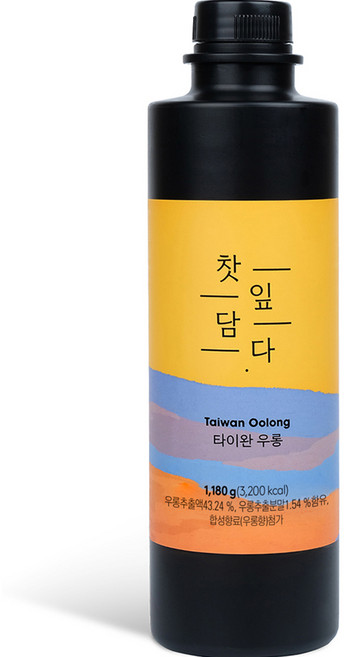 스위트컵 찻잎 담다 타이완 우롱, 1.18kg, 1개