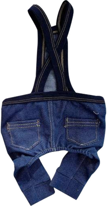 쥬비코 강아지 멜빵 올인원, 청, 1개