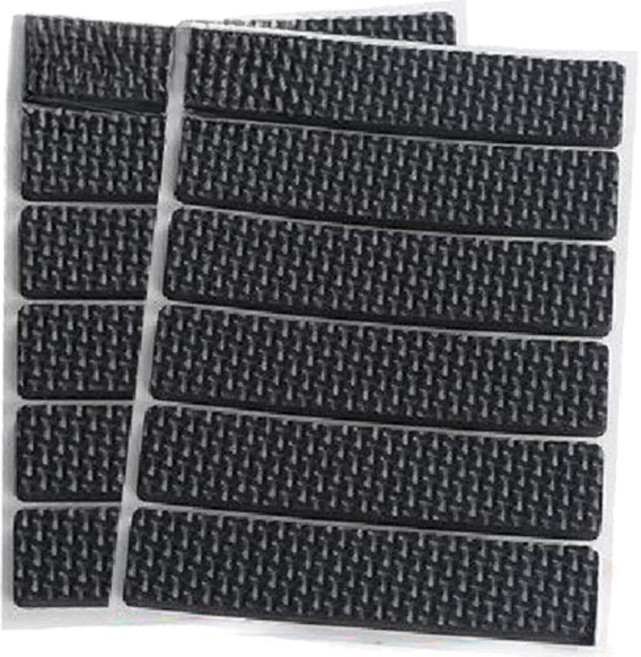 마켓피아 가구 미끄럼방지 패드 직사각형 9.5 x 2.2 cm 12p, 2개