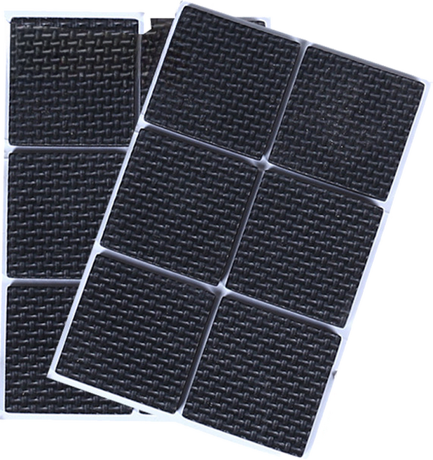 마켓피아 가구 미끄럼방지 패드 03 정사각형 4.6 x 4.6 cm 6p, 2개