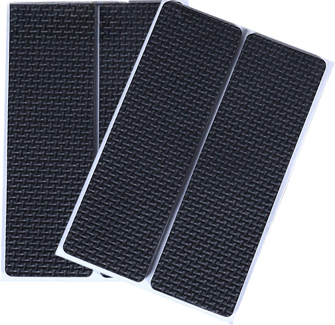 마켓피아 가구 미끄럼방지 패드 02 직사각형 14.5 x 4.5 cm 2p, 2개