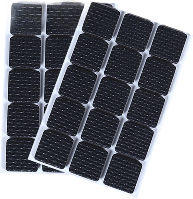 마켓피아 가구 미끄럼방지 패드 04 정사각형 2.7 x 2.7 cm 15p, 2개