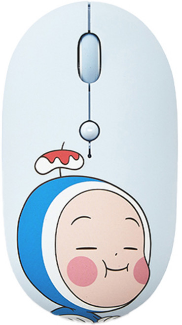 이큐메딕 유미의 세포들 사랑세포 무선 마우스 Yumis Cells M, 블루(출출이)