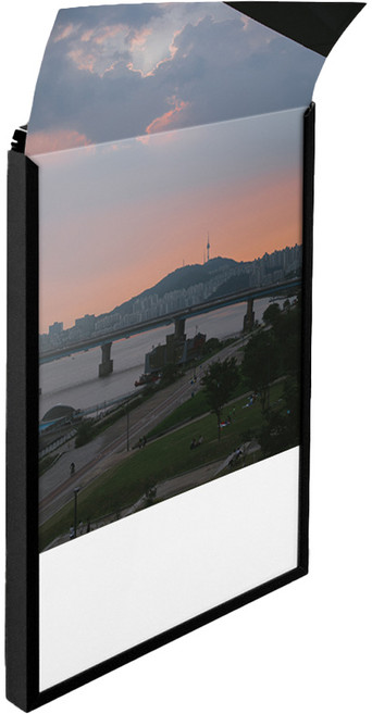 서프푸 액자 프레임, 블랙, 1개