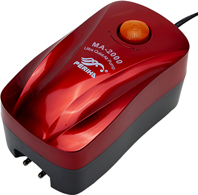 페리하 슈퍼 무소음 에어펌프 2구 MA-2000, 1개