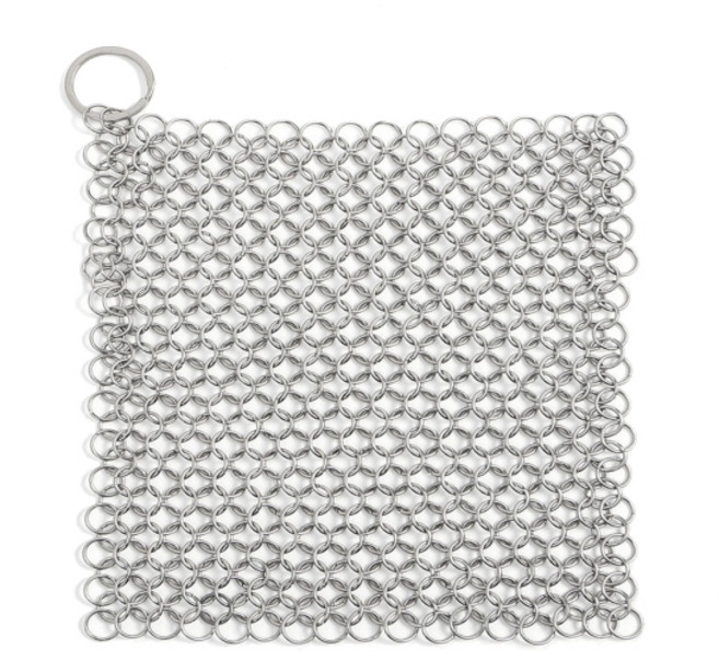 Tree 반영구 스텐링 수세미 사각형 15cm, 1개입, 1개