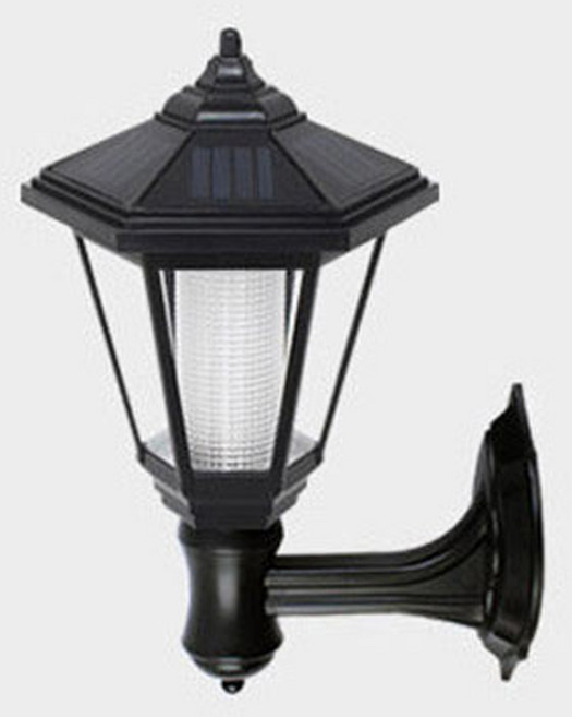 태양광 육각등 프리미엄 벽걸이, 흰빛