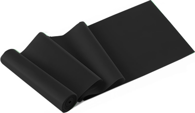 피어니스트 고탄력 필라테스 요가밴드 A타입, 블랙, 1개