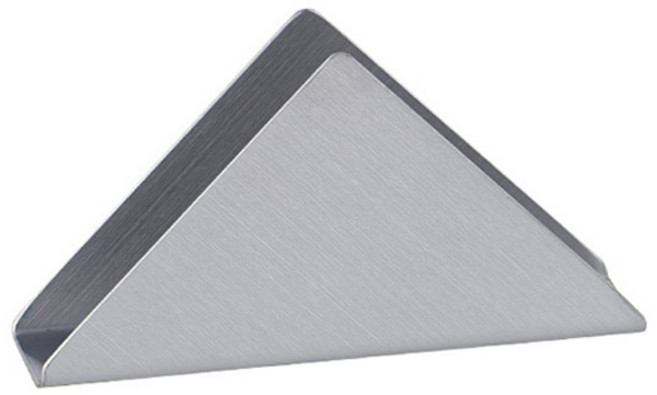 아리코 스테인리스 냅킨 홀더 트라이앵글, 실버, 1개