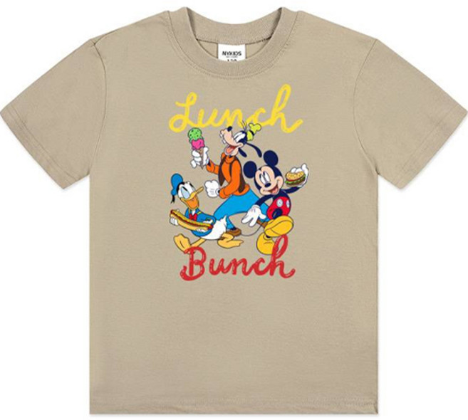 뉴욕꼬맹이 아동용 통기성 디즈니 NY반팔 티셔츠 G217