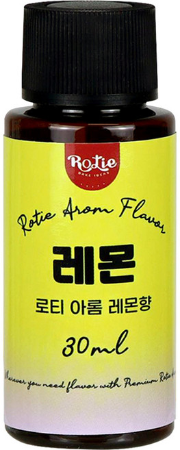 로티 아롬 레몬향 식품향료, 1개, 30ml