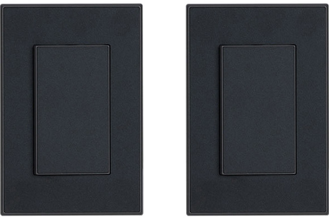 틸인스 1로 스위치 1구 다크블랙, 2개